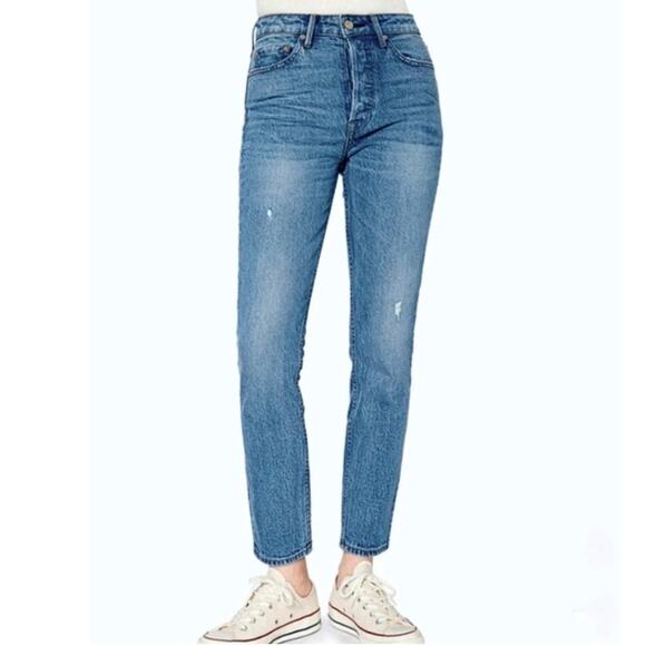 NEW NOEND DENIM Slim Straight Button Fly Jeans SZ 28 - Picture 3 of 14